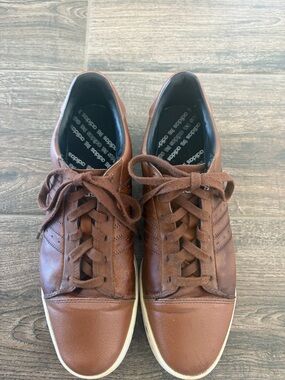 Adidas Leather Low-Top Sneakers